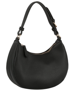 Women's Shoulder leather Bag DX-0184 BLACK